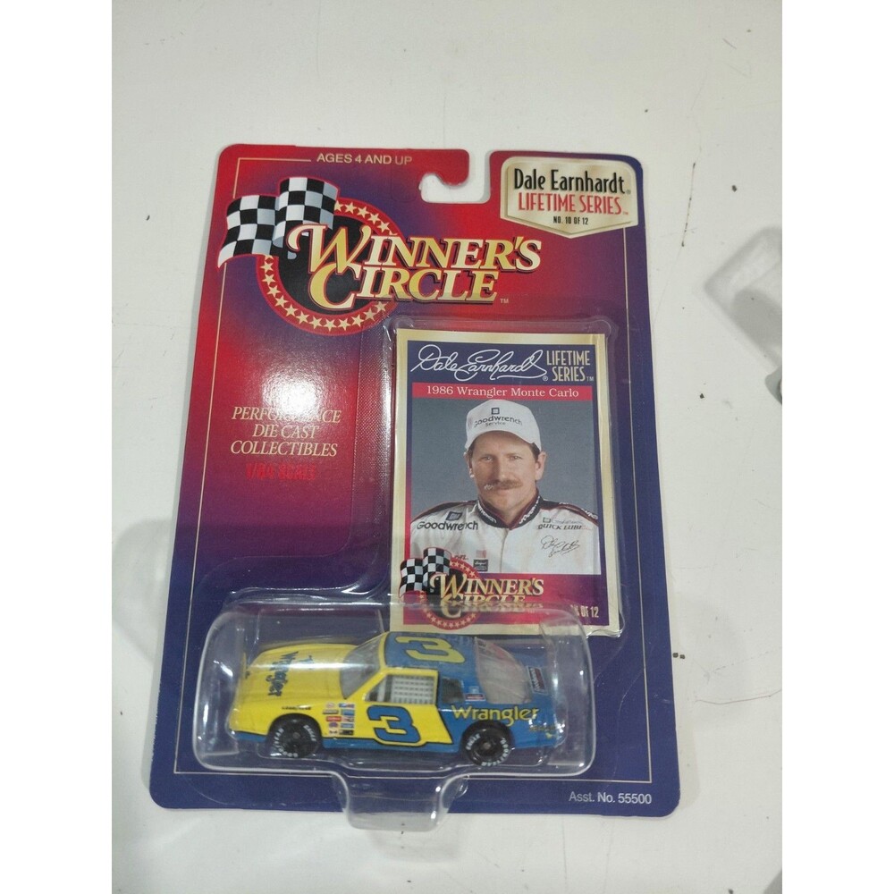 NIP Winner Circle 1:64 DieCast 1986 Wrangler 3 Dale Earnhardt Chevrolet NASCAR